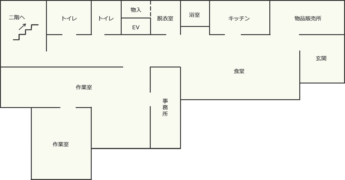 施設内紹介 1階